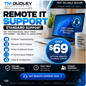 Standard Remote Support – $69