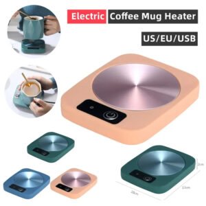 Smart Electric Mug Warmer – 16W Desktop Cup Warmer