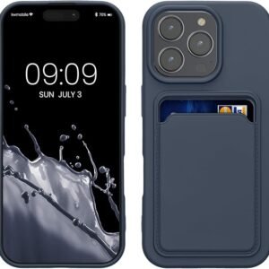iPhone 17 Card Pocket Case – Blue