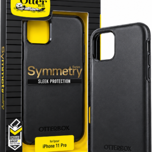 OtterBox Symmetry black iPhone 11 Pro case with front retail packaging