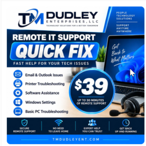 Remote IT Support – Quick Fix