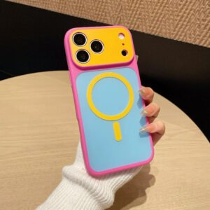 iPhone 17 Dopamine Magnetic Case – Ginger Yellow