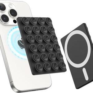 Sticky MagSafe Suction Phone Mount – Black